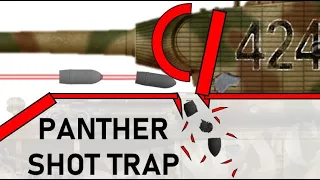 PANTHER SHOT TRAP SIMULATION | M4 Sherman M72 vs Panther A | Ansys Armour Piercing Simulation