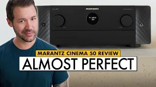 NEW Marantz AV Receiver! CINEMA 50 Receiver Review