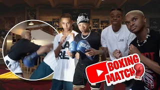 BOXING @sashadomnikov  with @ghosthlubi & @datboyarjin (Gets Personal)| Reggie Mohlabi Vlogs