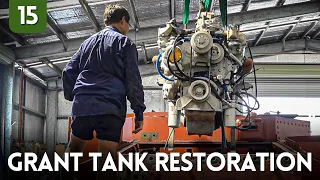 WORKSHOP WEDNESDAY: Fitting the Detroit Diesel 8V71T Engine to our WWII Grant Tank