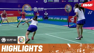 Opening finals match in New Delhi sees rising stars Aimsaard/Aimsaard rival Akchurina/Morozova