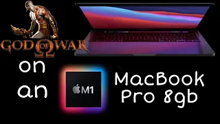 God of War 1 on an M1 MacBook Pro 13' 8gb Ram! - Fps, Temperature and Ram Usage Test 2022