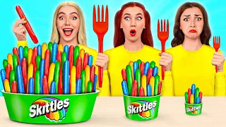 Big, Medium and Small Plate Challenge | Funny Challenges by Multi DO Challenge