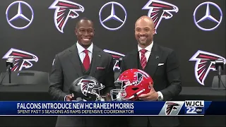 Atlanta Falcons hold formal introductory press conference for Raheem Morris on Monday