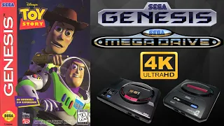 Toy Story [SEGA GENESIS / MEGA DRIVE] Gameplay Walkthrough FULL GAME [4K60ᶠᵖˢ🔴]