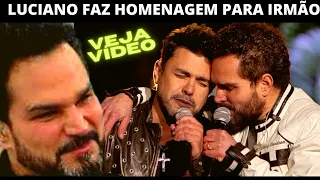 ZEZÉ DI CAMARGO HOMENAGEM EMOCIONANTE DE SEU IRMÃO LUCIANO PELO SEU ANIVERSÁRIO