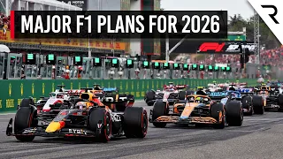 F1's new major plans for 2026 car overhaul explained