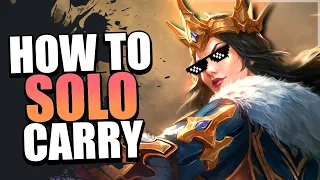 THIS IS HOW YOU SOLO CARRY HAS MORGAN LE FAY! - Ranked Joust - Smite