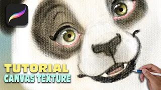 How to Add Texture to your Canvas: Procreate Tutorial