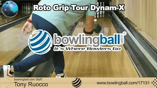 bowlingball.com Roto Grip Tour Dynam-X Bowling Ball Reaction Video Review