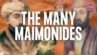 How Many Maimonides are there?