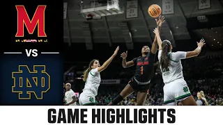 Maryland vs. Notre Dame | ACC Women's Basketball Highlights (2022-23)