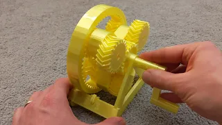 planetary gear from 3d printer