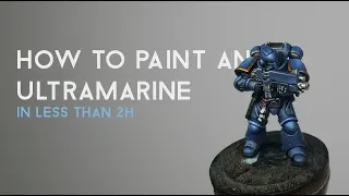 How to paint an Ultramarine in less than 2h - audio fixed