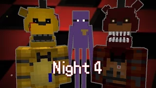 MINE Nights at Freddy's 2 - FACTORY | Night 4 | FNAF Minecraft Roleplay