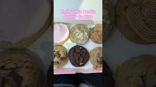 Trying this week’s Crumbl Cookies Flavors! Mini Cookies! #crumbl #crumblcookiereview #crumblcookies