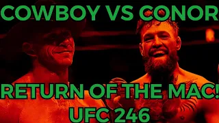 Conor Mcgregor vs Donald Cerrone breakdown