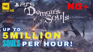 Demon's Souls Remake (PS5) - Soul Farm Spot for NG+ / Up to 5 Million Souls per Hour!