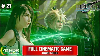 FINAL FANTASY 7 REMAKE INTERGRADE [HARD MODE]-4K ULTRA HD Cinematic Game Pt.27-"The Heart Of Shinra"