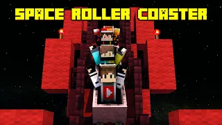 Space Roller Coaster in Minecraft | Space Series | #03 | in Telugu