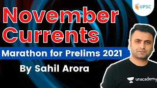 12:00 PM - UPSC CSE 2021 | November Currents Marathon for Prelims 2021 | By Sahil Arora