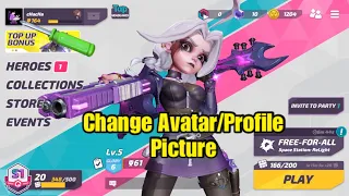 How To Change Avatar/Profile Picture in T3 Arena