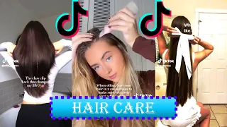 Hair care and growth tips || TikTok Compilation ✨  AESTHETIC #6