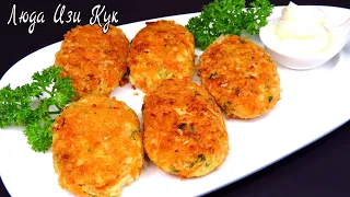 Cabbage Cutlets Recipe *SUB* Vegetable Cutlets healthy lunch or healthy dinner *LudaEasyCook*