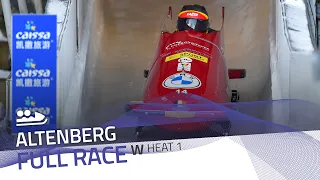 Altenberg #1 | BMW IBSF World Cup 2021/2022 - 2-Woman Bobsleigh Heat 1 | IBSF Official