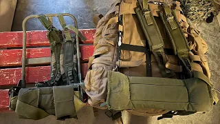 ALICE Frame (Fake vs Real) on USMC FILBE Main Pack