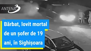 Bărbat, lovit mortal de un șofer de 19 ani, în Sighișoara