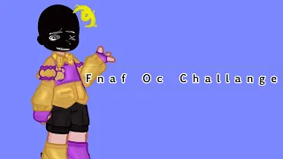 || Fnaf Oc Challenge || Fnaf x Gacha #fnaf #gachalife2