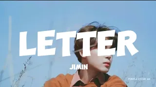 JIMIN Letter (Dear. ARMY) Lyrics ( 지 가사) (Color Coded Lyrics)