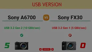 Sony A6700 vs Sony FX30 Comparison: 7 Reasons to buy the A6700 and 6 Reasons to buy the FX30