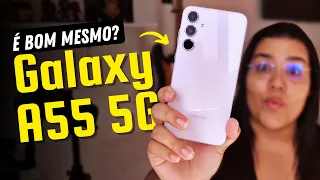 Galaxy A55: é BOM MESMO? Minha Opinião Sincera sobre o que MUDOU! 🚀