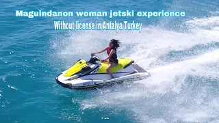 Maguindanon jetski experience!|blue water club resort.|AntalyaTurkey!