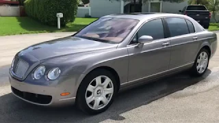 2006 Bentley Continental Flying Spur Test Drive :)