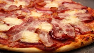 Пицца с беконом. Обалденный Домашний Рецепт ( Pizza with Bacon)