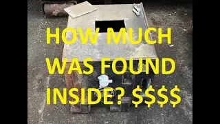 How Much Cash Was Found in This Locked Safe?