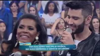 Índia Rosa canta com Gusttavo Lima e é convidada a gravar música com o cantor