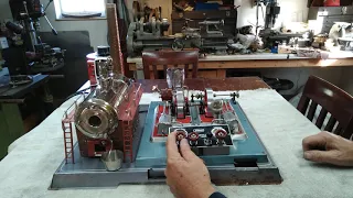 Wilesco D32 live steam engine