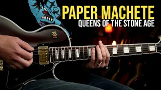 How to Play "Paper Machete" by Queens Of The Stone Age | Guitar Lesson