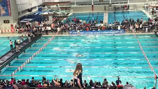 Williamson Wins State With 46.3 1 Back/State Record | Boys 100 Back A Final | 2024 6A UIL State