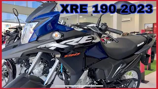 HONDA XRE 190 ABS 2023/PREÇO EM DEZEMBRO DE 2023/MELHOR QUE A BROS 160?