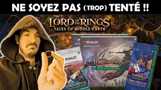 Magic x LOTR Holiday Release : faut-il vraiment craquer pour les nouveaux produits ??! #mtg #lotr