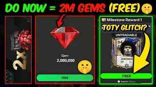 FREE 2M Gems 🤯 Do it Right Now - TOTY Glitch? TIPS... | Mr. Believer