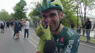 Maximilian Schachmann - Interview at the finish - Stage 1 - Giro d'Italia 2024