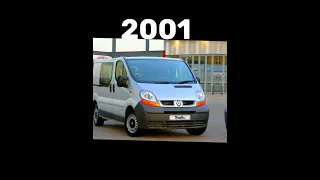 Evolution Of Renault Trafic (1980-2023) #evolution #renault #trafic #van #shorts