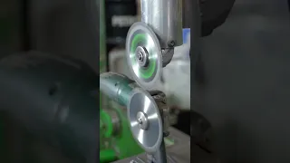 Brutal Saw Blade Fight with Hydraulic Press! 😱😂 #hydraulicpress #satisfying #viral #experiment