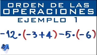 Operaciones combinadas con números enteros | Suma, resta, multiplicación, división y paréntesis